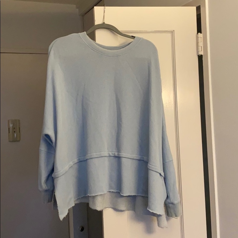 Free People Snap Up Shoulder Pullover